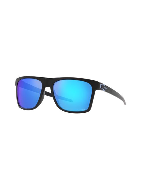 Oakley Blue Oo9100 910012 Sunglasses Plastic Squared Normal Prizm for men