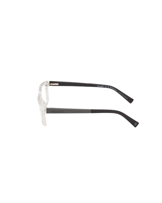 Timberland Black Tb50091 026 Optical Frames Injected Squared Normal for men
