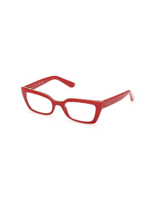 Guess Black Gu50360 066 Optical Frames Acetate Squared Normal