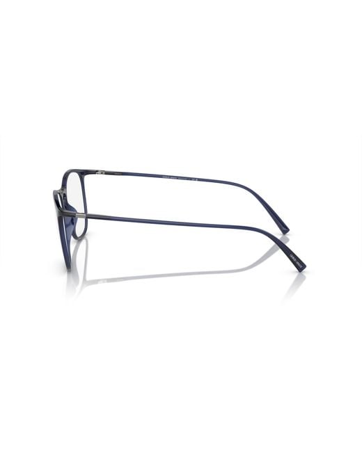 Giorgio Armani Black Ar7202 6003 Optical Frames Nylon Transparent Squared Normal for men