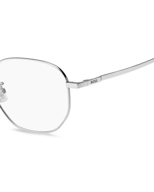 Boss Black Boss 1935/F 010 Optical Frames Titanium Squared Normal for men