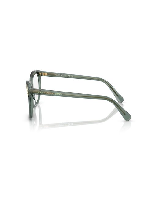 Swarovski Black Sk2033 1043 Optical Frames Acetate Butterfly Normal