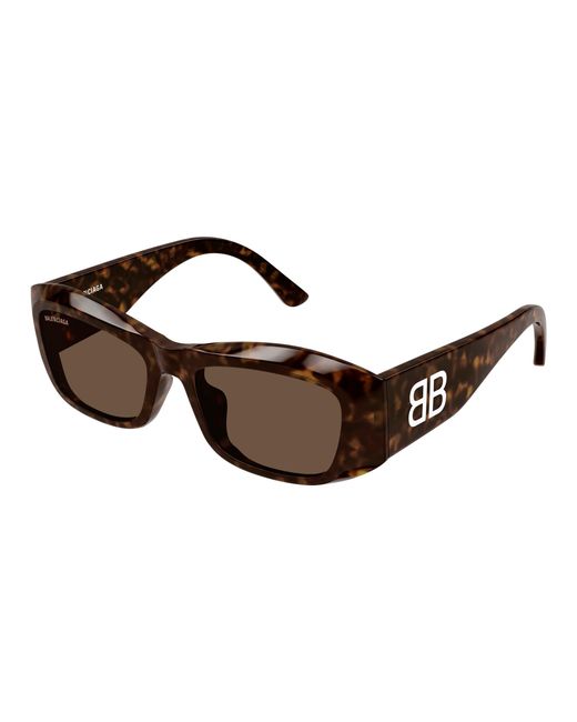 Balenciaga Black Bb0397Sa 002 Sunglasses Acetate Squared