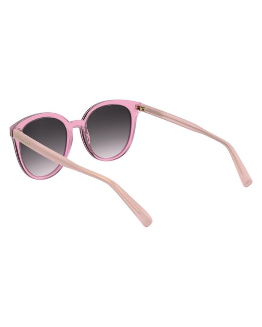 Longchamp Black Lo752S 650 Sunglasses Acetate Round Normal