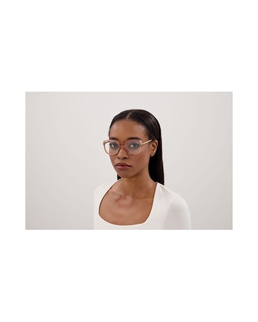 Chloé Black Ch0287O 009 Optical Frames Acetate Transparent Squared