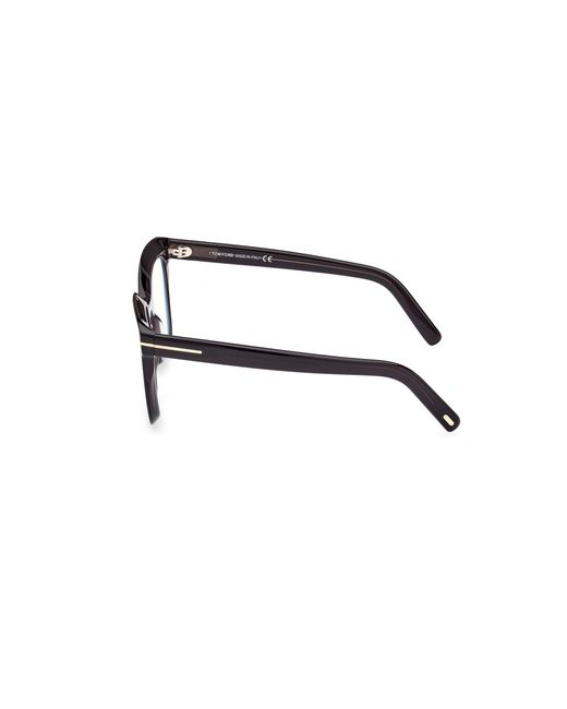 Tom Ford Black Ft5880-B 020 Optical Frames Acetate Squared Normal