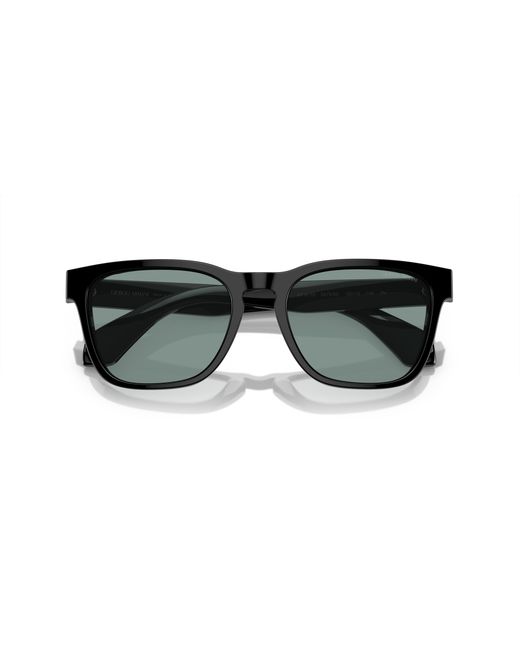 Giorgio Armani Black Ar8155 587556 Sunglasses Acetate Squared Normal for men