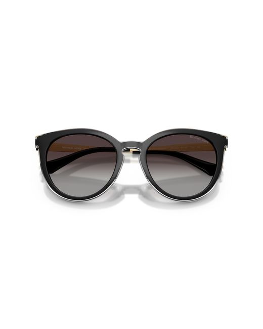 Michael Kors Black Mk2274U Tarifa 30058G Sunglasses Injected Round Normal Nuanced