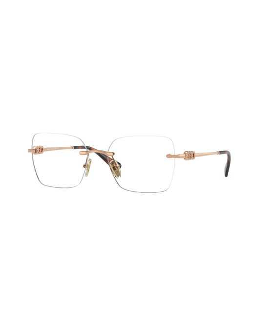 Vogue Eyewear Black Vo4320B 5152 Optical Frames Metal Squared Normal