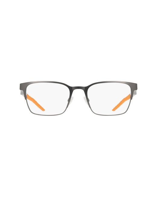 Nike Black 8185 070 Optical Frames Metal Squared Normal for men