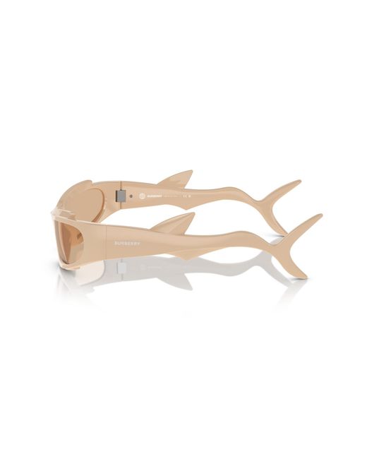 Burberry Black Be4399 407873 Sunglasses Injected Geometric Normal