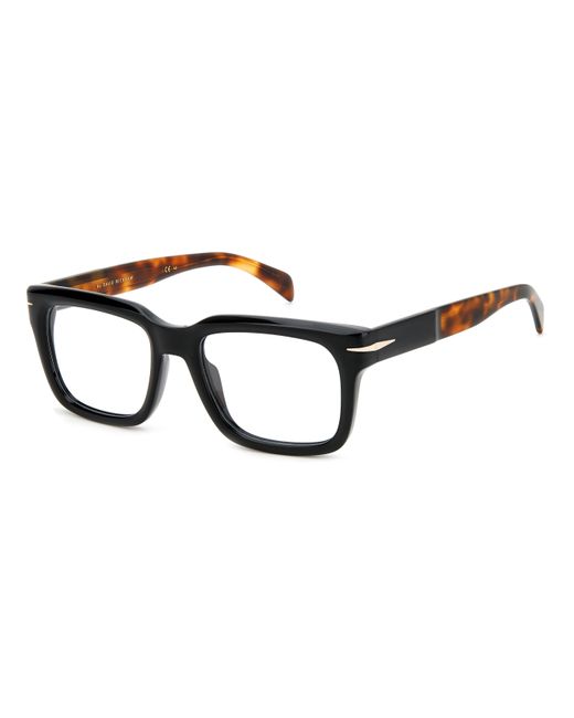 David Beckham Black Db 7107 Wr7 Optical Frames Acetate Geometric for men