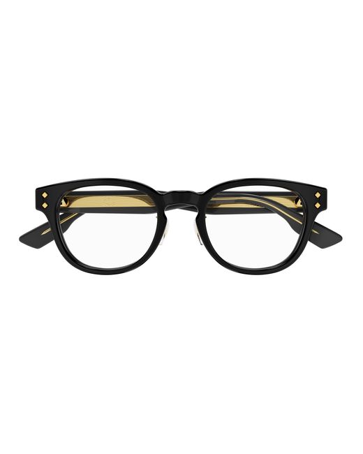 Gucci Black Gg1470Oj 001 Optical Frames Acetate Transparent Pantos for men