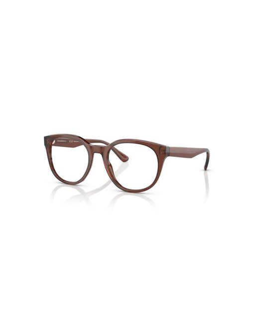 Emporio Armani Black Ea3207 5044 Optical Frames Plastic Pantos for men