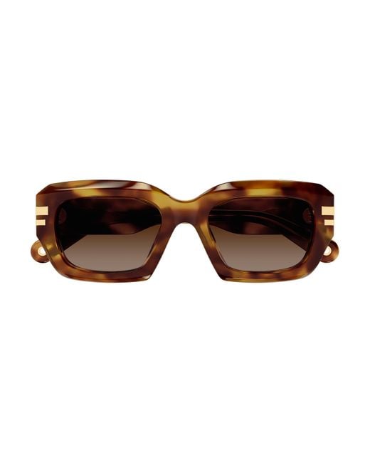Chloé Black Ch0256S 002 Sunglasses Acetate Squared