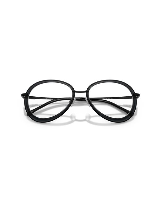 DIESEL Black Dl5007 1002 Optical Frames Metal Round Normal