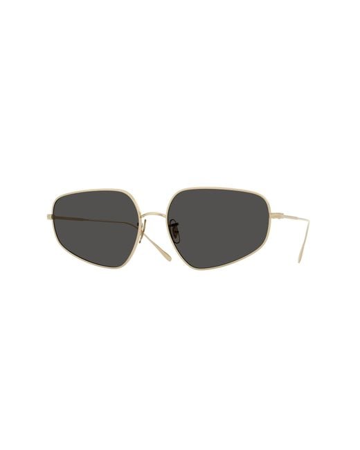 Oliver Peoples Black Ov1356S Eylla 503587 Sunglasses Metal Geometric Normal