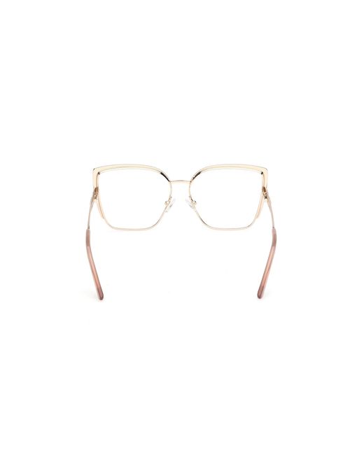Guess Black Gu50249 059 Optical Frames Metal Squared Normal