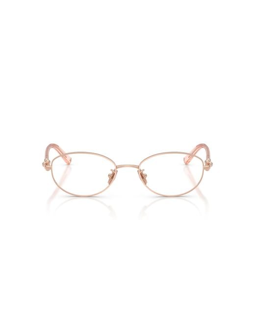 Tiffany & Co Black Tf1176D 6105 Optical Frames Metal Transparent Round Normal