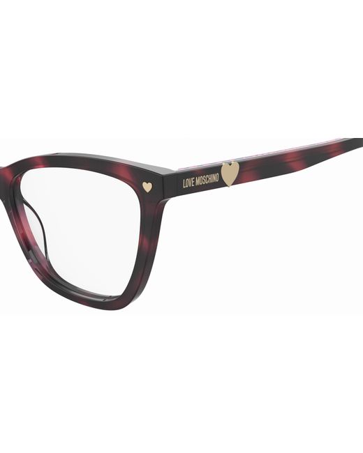Moschino Black Mol593 Ht8 Optical Frames Acetate Geometric