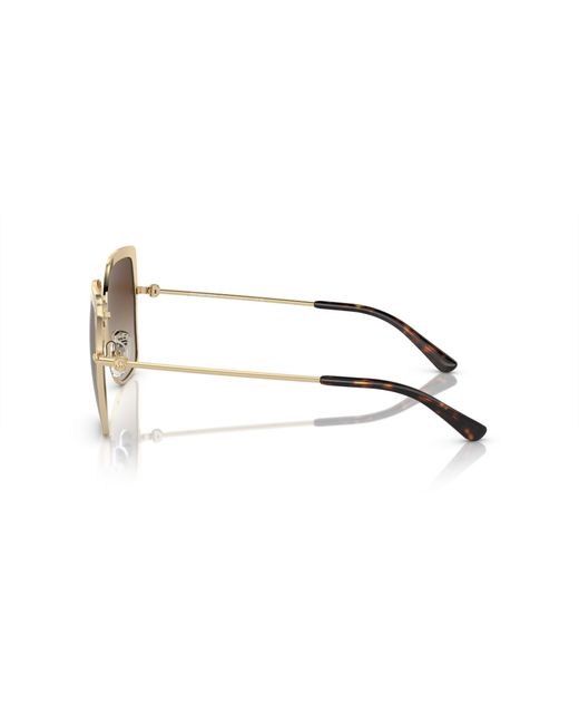 Michael Kors Black Mk1141 Greenpoint 101413 Sunglasses Metal Squared Normal Shaded