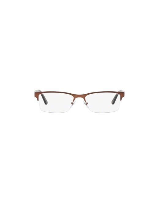 Sferoflex Black Sf2288 352 Optical Frames Metal Squared for men