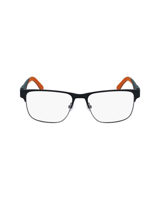 Lacoste Black L2291 318 Optical Frames Metal Squared Normal Normal for men