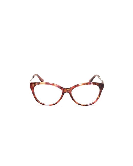 Guess Black Gu50230 068 Optical Frames Acetate Cat Eye Normal