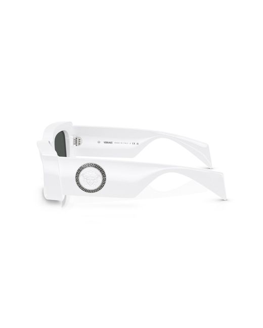 Versace Black Ve4474U 314/87 Sunglasses Injected Squared Normal