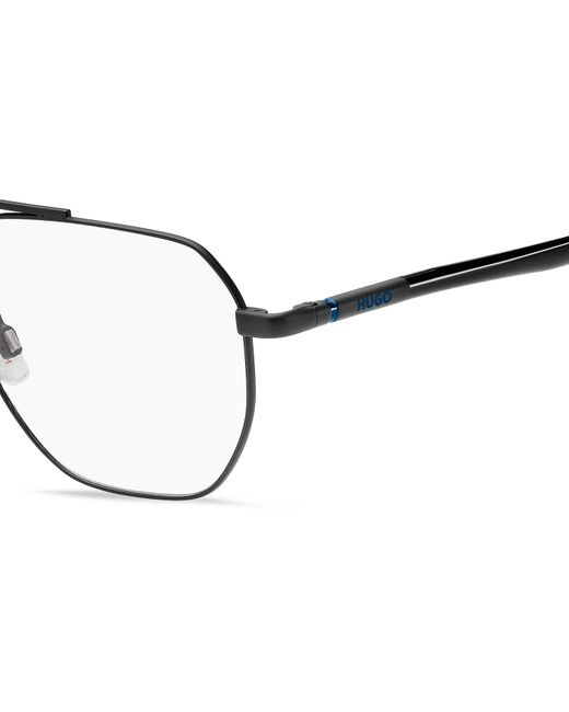 Boss Black Hg 1354 003 Optical Frames Metal Round Normal for men