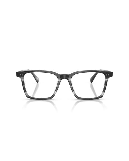 Oliver Peoples Black Ov5622U Maslow 1822 Optical Frames Acetate Transparent Pillow Normal for men