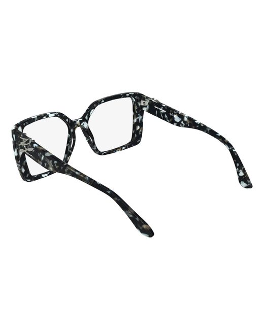 Karl Lagerfeld Black Kl6241 016 Optical Frames Acetate Squared Normal