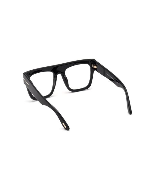 Tom Ford Black Ft0847 Renee 001 Sunglasses Acetate Clear Squared Normal