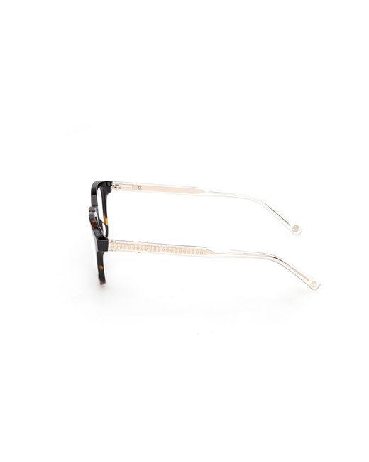 Timberland Black Tb50084 052 Optical Frames Acetate Round Normal for men