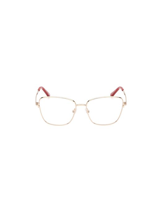 Emilio Pucci Black Ep5246 028 Optical Frames Metal Squared Normal