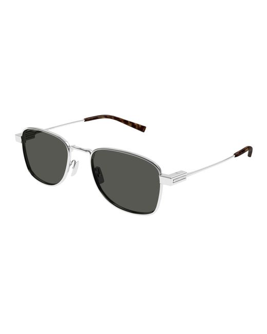 Saint Laurent Black Sl 741 002 Sunglasses Metal Squared for men