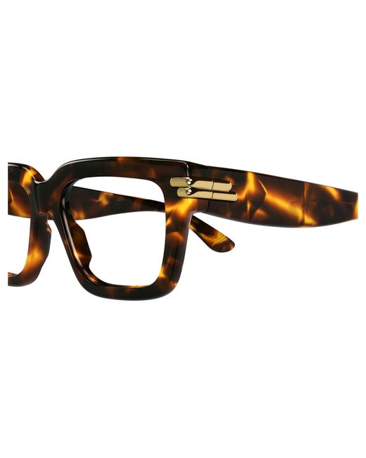 Bottega Veneta Black Bv1324O 002 Optical Frames Acetate Transparent Squared