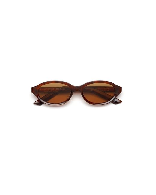 Retrosuperfuture Black 8P9 Parola Diversa Sunglasses Acetate Geometric Normal