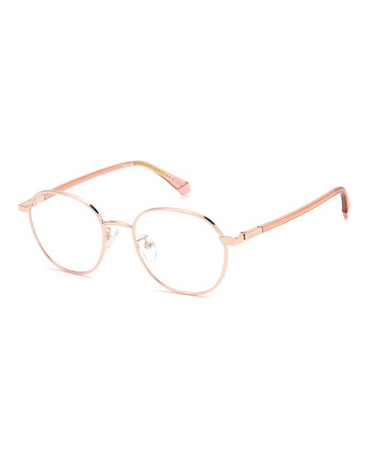 Polaroid Black Pld D456/G Ddb Optical Frames Metal Round