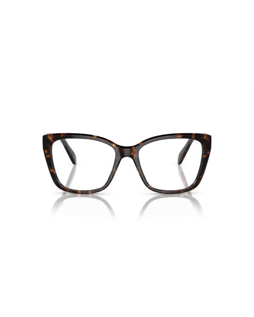 Swarovski Black Sk2008 1002 Optical Frames Acetate Geometric Normal