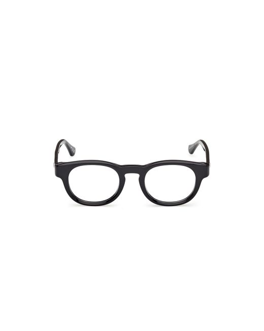 Web Black We5465 001 Optical Frames Acetate Round Normal for men