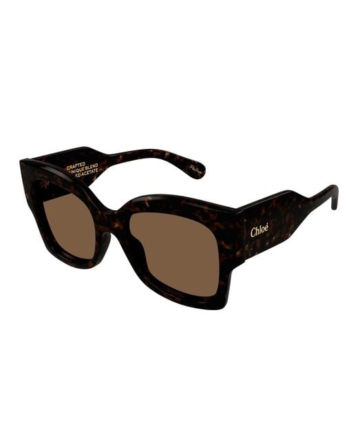 Chloé Black Ch0252S 002 Sunglasses Acetate Butterfly