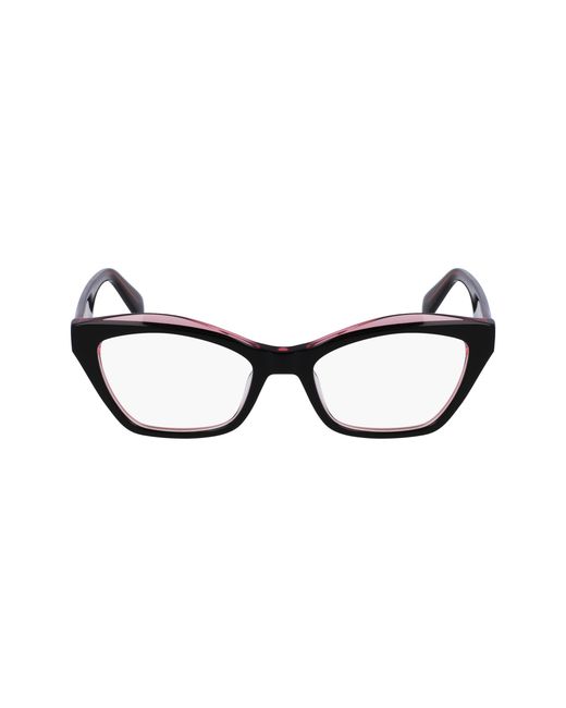 Liu Jo Black Lj2800 007 Optical Frames Acetate Cat Eye Normal Normal
