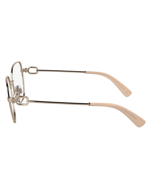 Longchamp Black Lo2169 770 Optical Frames Metal Squared Normal