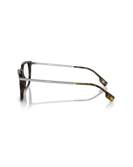 Burberry Black Be2378 Ellis 3002 Optical Frames Acetate Transparent Squared Normal for men