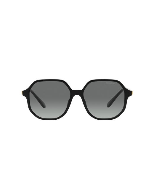 Swarovski Black Sk6003 100111 Sunglasses Acetate Geometric Normal Shaded
