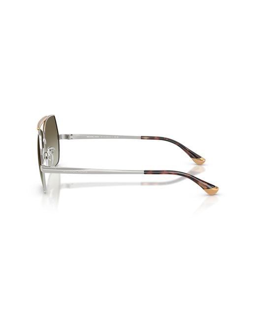 Michael Kors Black Mk1173 Denver 18933M Sunglasses Metal Pilot Normal Shaded