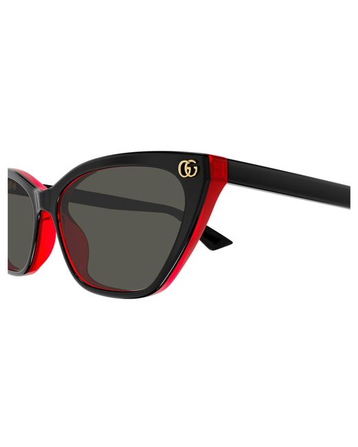 Gucci Black Gg1815S 003 Sunglasses Acetate Cat Eye