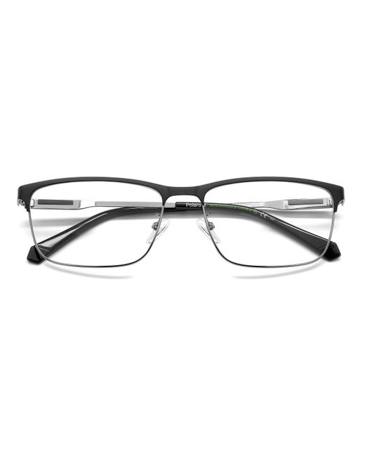 Polaroid Black Pld D495/G Ti7 Optical Frames Metal Squared for men