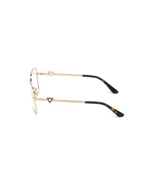 Guess Black Gu2728 032 Optical Frames Metal Geometric Normal